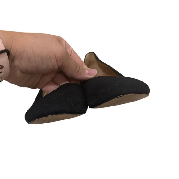 Mellow Yellow Paris Black Suede Block Heel Pumps Womens 39/8.5 US Snake Print - Picture 3 of 8